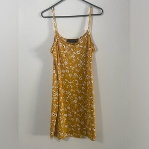 Polly & Esther Mini Bodycon Dress size Large Floral